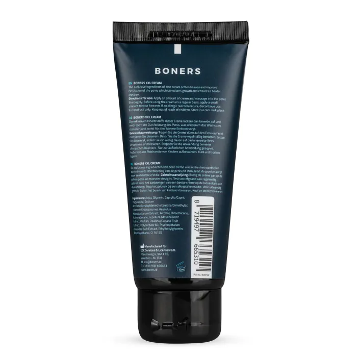Крем для ерекції та збільшення члена Boners Penis XXL Cream 100 мл — фото 2