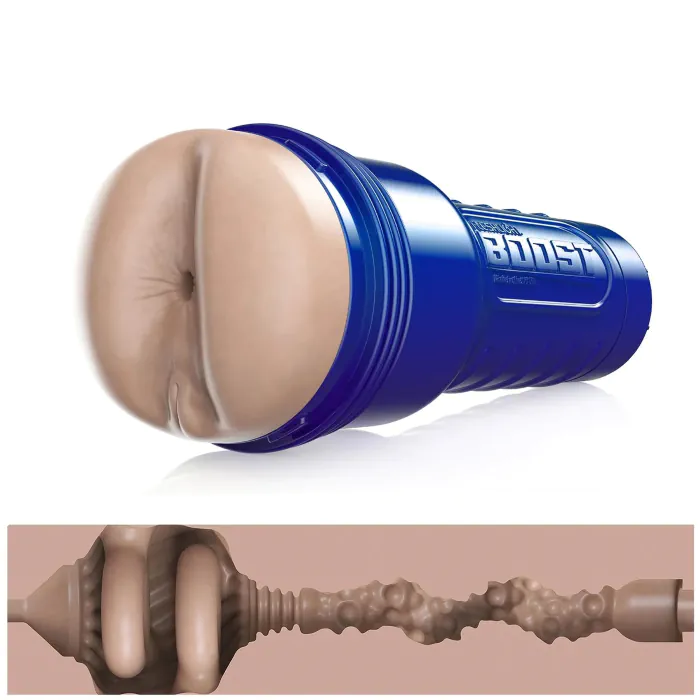 Мастурбатор Fleshlight Boost Blast Female Medium Dark Flesh — фото 9