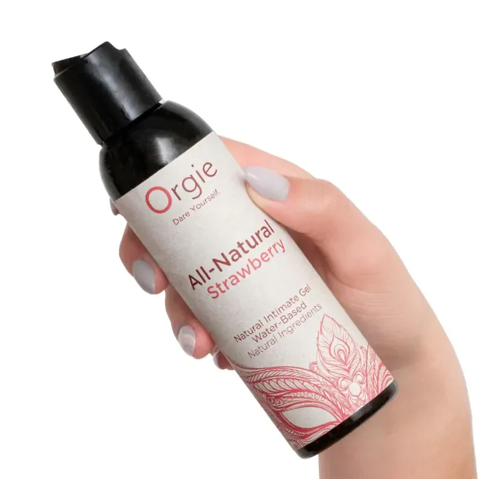 Лубрикант на водній основі Orgie All Natural Strawberry 150 мл — фото 2
