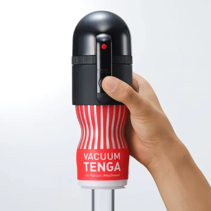 Вакуумна насадка Tenga Vacuum Max + мастурбатор Tenga Vacuum Cup — фото 5