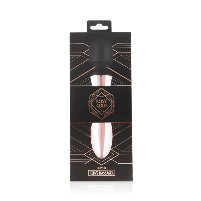 Вібромасажер Rosy Gold Nouveau Curve Massager — фото 9
