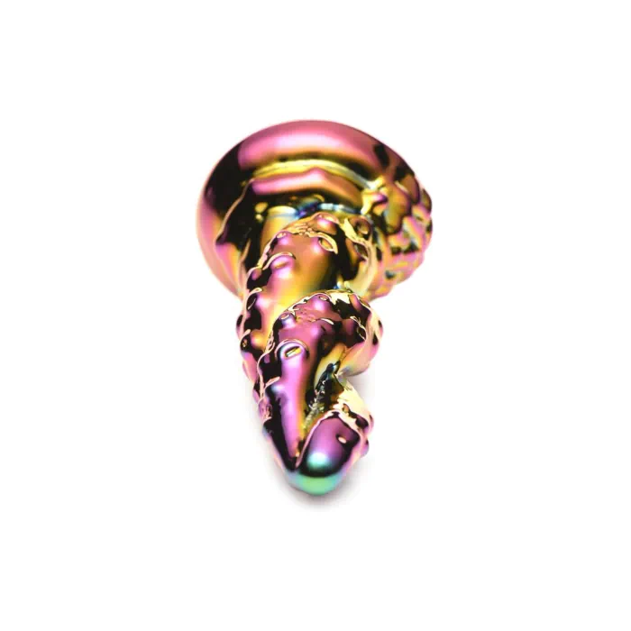 Фалоімітатор Creature Cocks Enchanting Rainbow Glass Dildo — фото 4