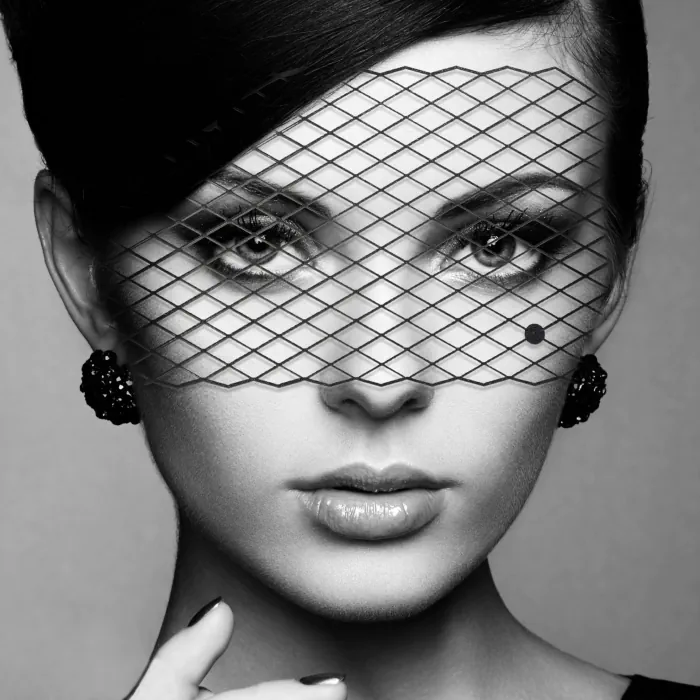 Маска без зав’язок Louise Bijoux Indiscrets Black — фото 2