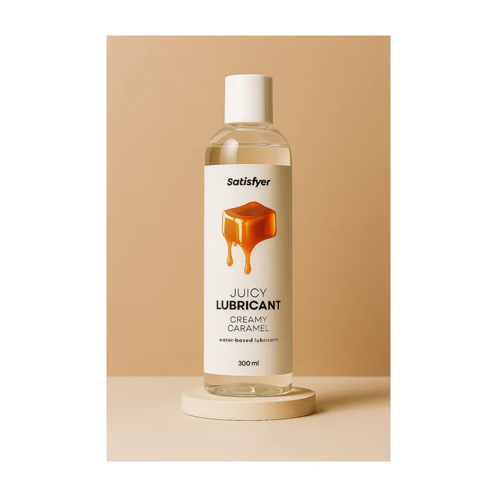 Лубрикант Satisfyer Juicy Lubricant Creamy Caramel 300 мл — фото 12