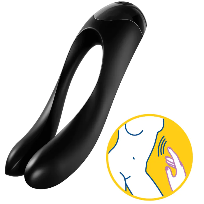 Вібратор Satisfyer Candy Cane Black — фото 5