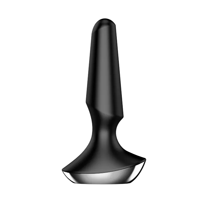 Анальна вібропробка Satisfyer Plug-ilicious 2 Black — фото 3
