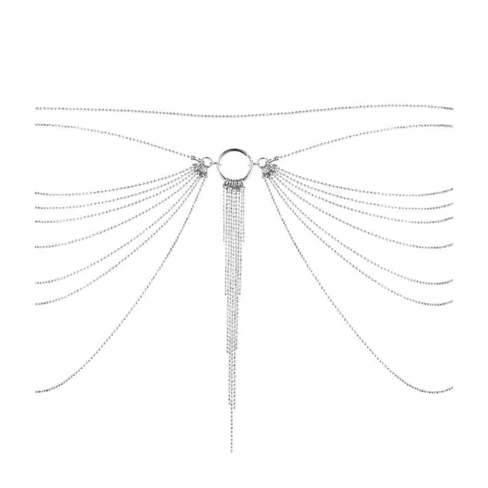 Ланцюжок трусики або ліф Bijoux Indiscrets Magnifique Waist Chain - silver — фото 2