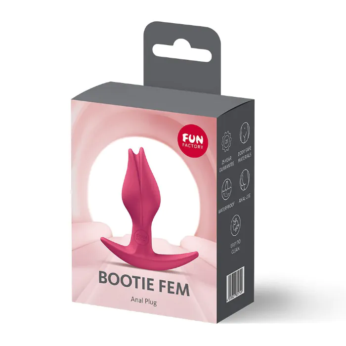Анальна пробка Fun Factory Bootie Fem Raspberry — фото 7