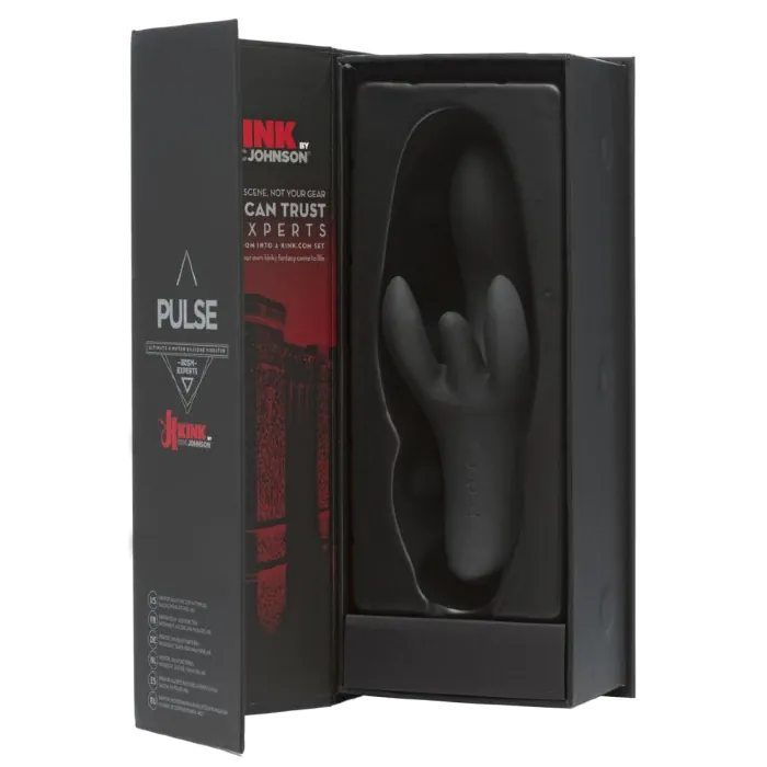 Вібратор-кролик Doc Johnson Kink - Pulse - Ultimate 4 Motor Silicone Vibrator — фото 3