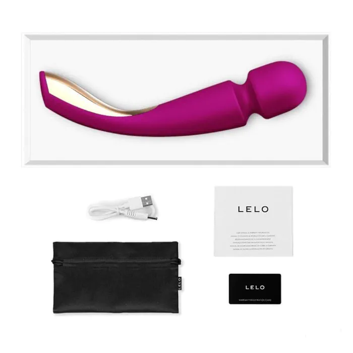 Вібромасажер Lelo Smart Wand 2 Large Deep Rose — фото 3