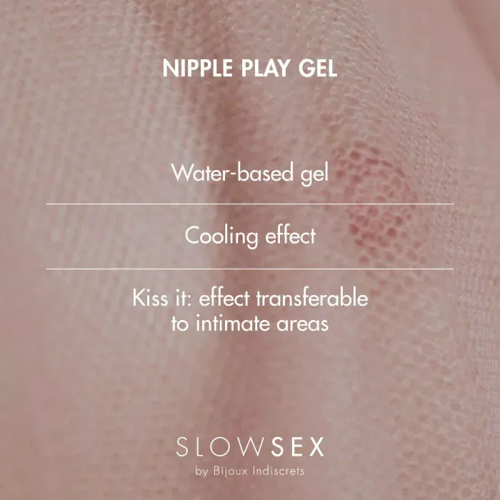 Бальзам для сосків Bijoux Indiscrets SLOW SEX Nipple play gel — фото 3