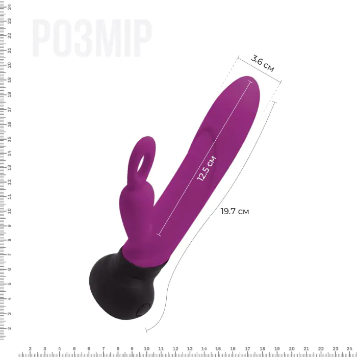Вібратор кролик Mini Bonnie Adrien Lastic — фото 2