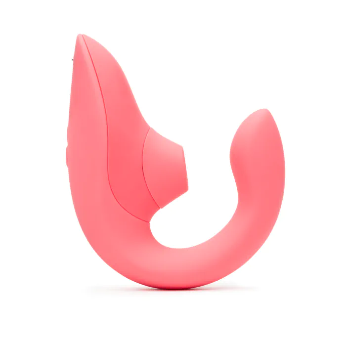 Вібратор кролик з вакуумною стимуляцією Womanizer Blend Vibrant Rose — фото 2