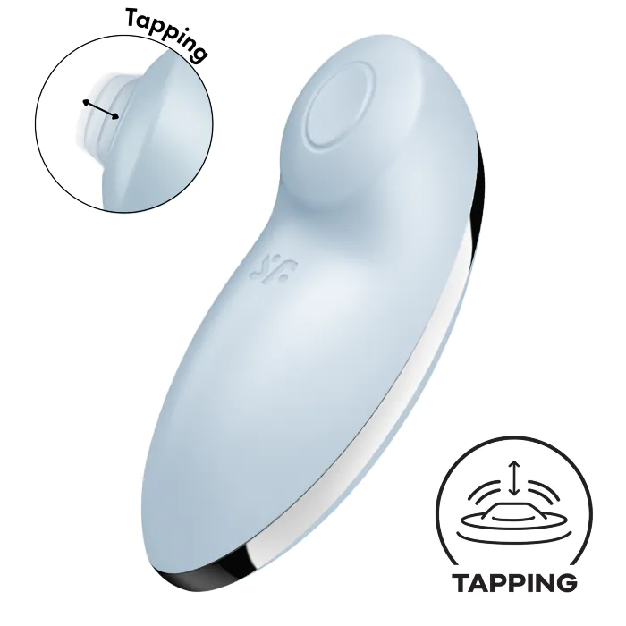 Вібростимулятор Satisfyer Tap & Climax 2 Blue