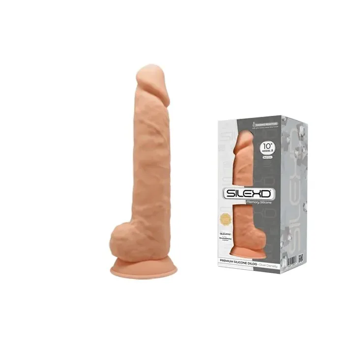 Фалоімітатор SilexD Arnold Flesh 10" — фото 8