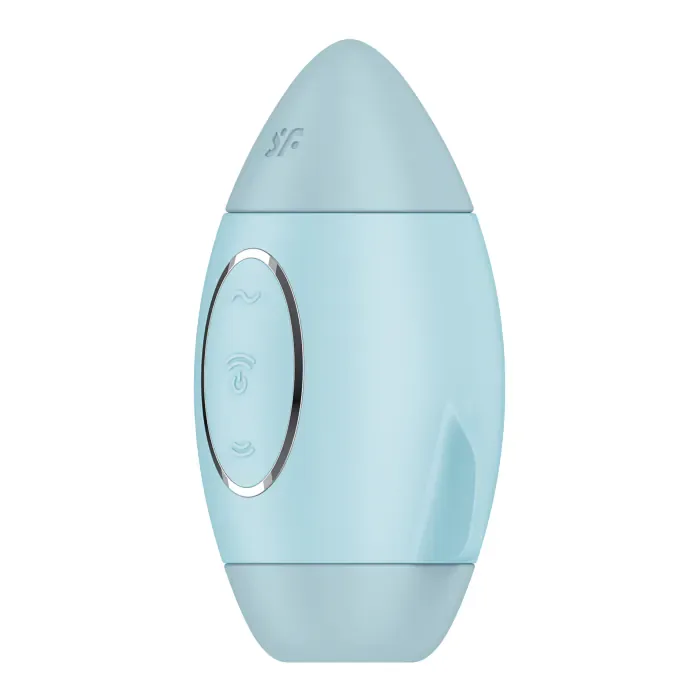 Вакуумний вібратор Satisfyer Mission Control Blue — фото 4