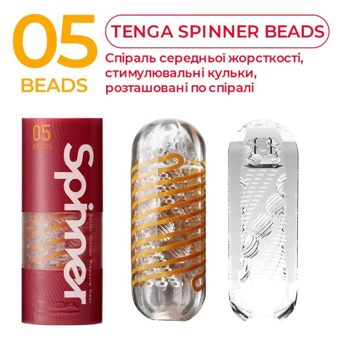 Мастурбатор Tenga Spinner Beads — фото 9