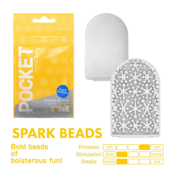 Мастурбатор Pocket Tenga Spark Beads — фото 2