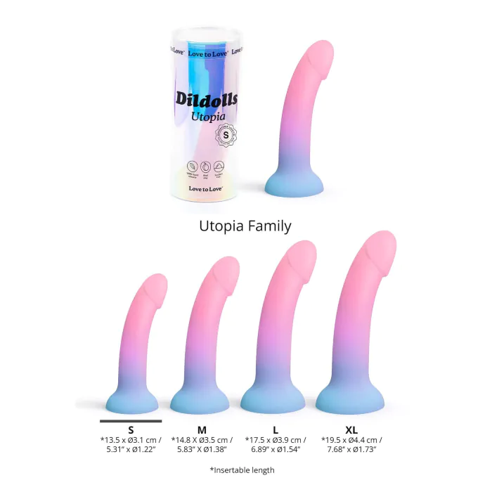 Дилдо Love To Love Dildolls Utopia S — фото 4
