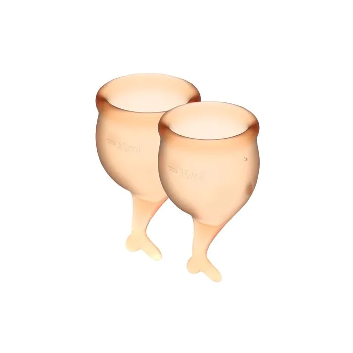 Набір менструальних чаш Satisfyer Feel Secure Orange