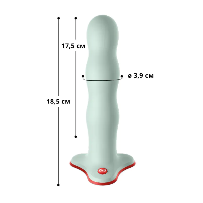 Фалоімітатор Fun Factory Bouncer Light Green — фото 7