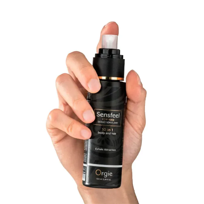 Лосьйон з феромонами для тіла та волосся Orgie Sensfeel Seduction Elixir 10 in 1 for Man 100 мл — фото 2