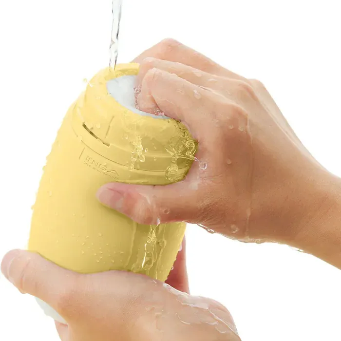 Мастурбатор Tenga Puffy Custard Yellow — фото 7