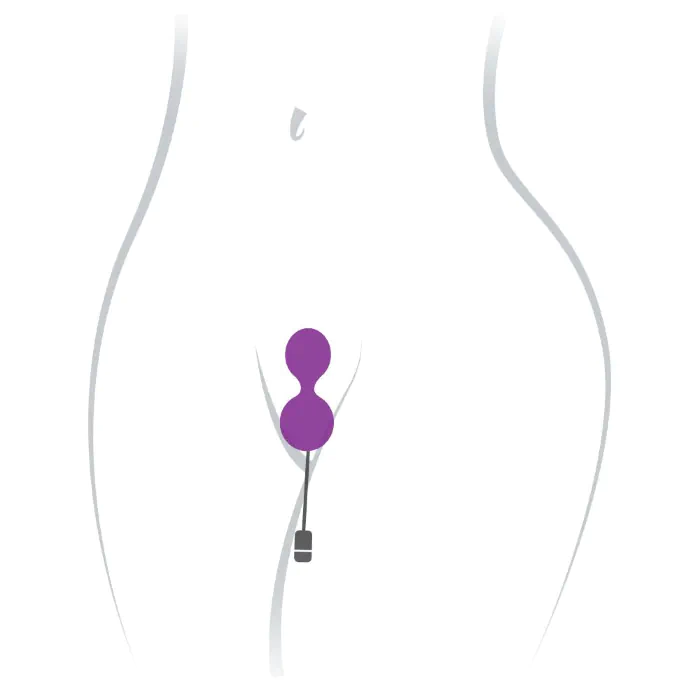 Вагінальні кульки з вібрацією Adrien Lastic Kegel Vibe — фото 4