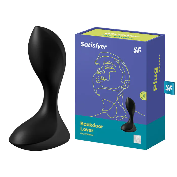 Анальна пробка з вібрацією Satisfyer Backdoor Lover black — фото 6