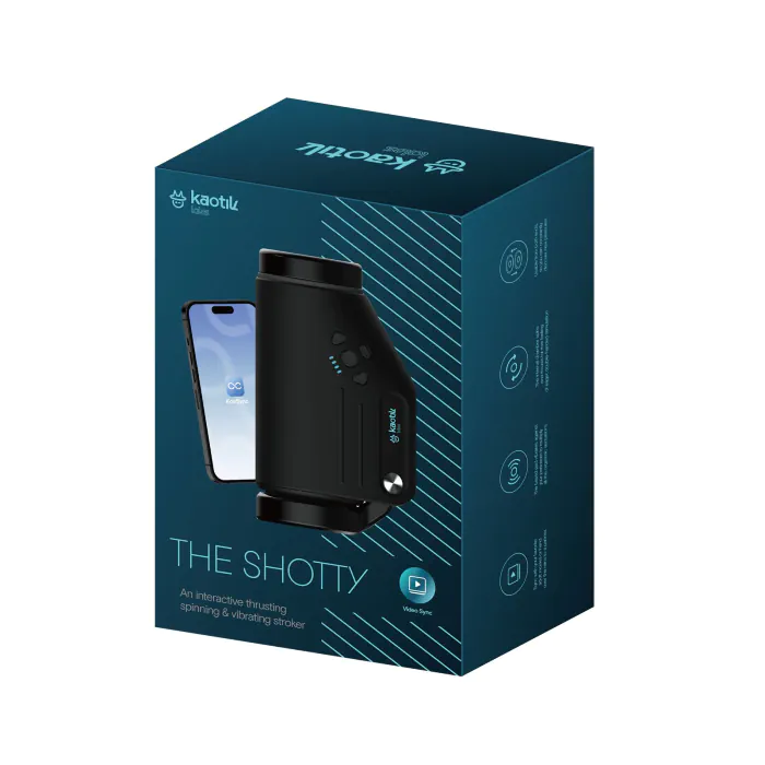 Смарт-мастурбатор Kaotik Labs The Shotty, режим edging, вібрація, обертання та імітація фрикцій — фото 14