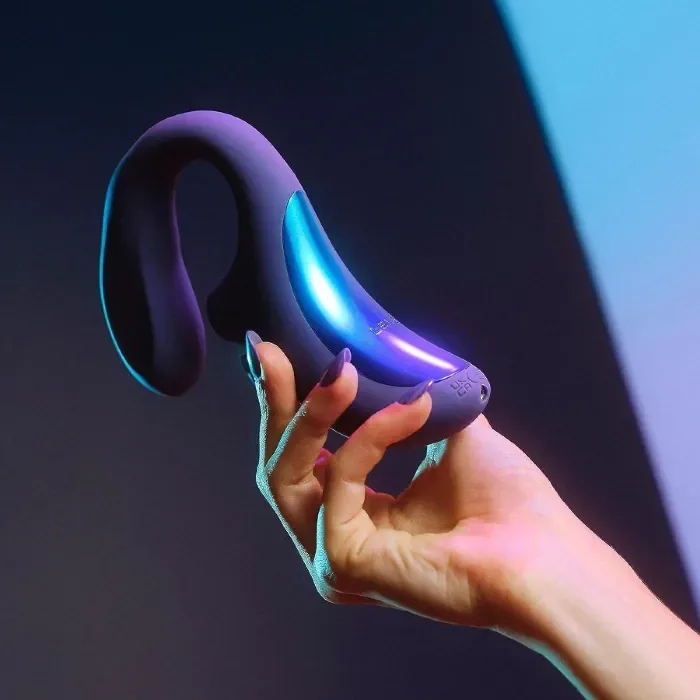 Кліторально-вагінальний звуковий стимулятор LELO Enigma WAVE Cyber Purple — фото 8