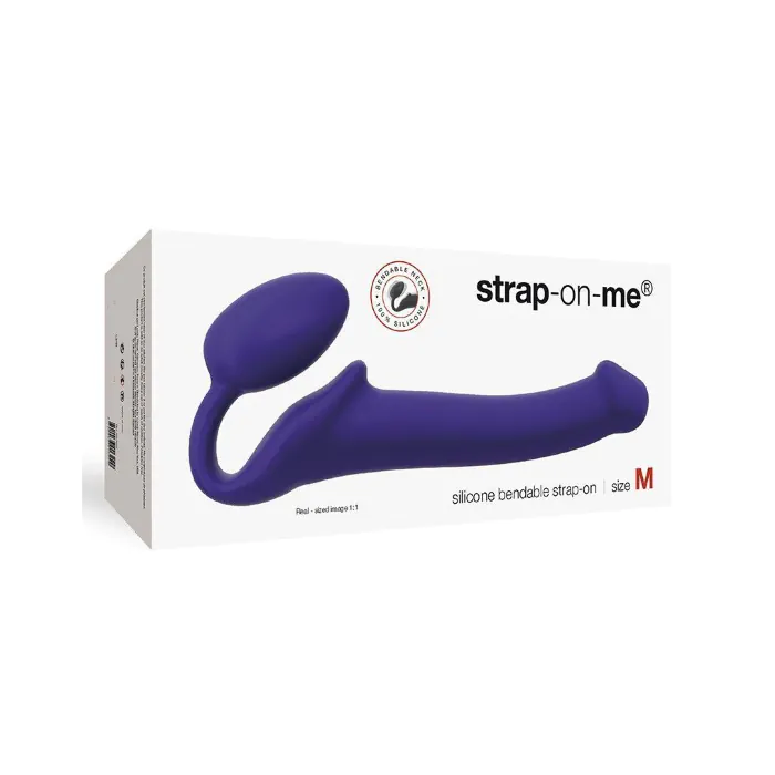 Безремневий страпон Strap-On-Me Violet M — фото 3