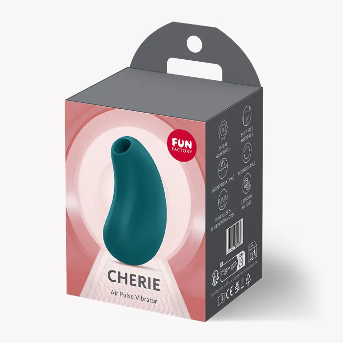 Вакуумний стимулятор Fun Factory Cherie Bottle Green — фото 6