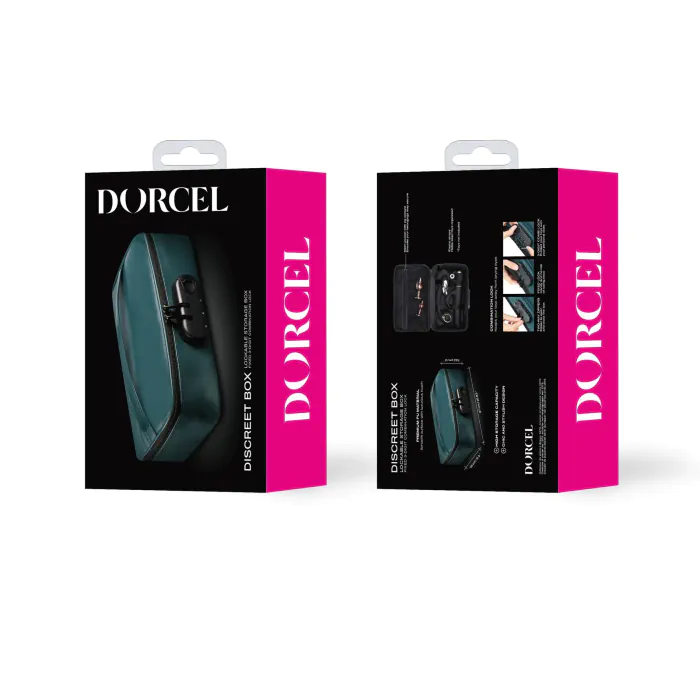 Кейс для іграшок Dorcel Discreet Вox Luxury Green — фото 8