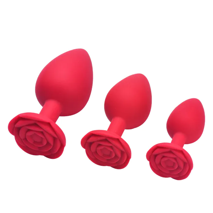 Анальна пробка Baby XXX Rose L Red — фото 10