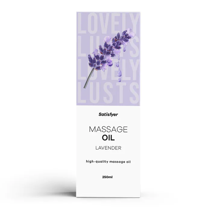 Масажна олія Satisfyer Massage Oil Lavender 250 мл — фото 3