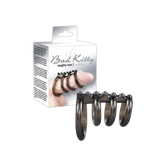 Насадка Bad Kitty cock ring