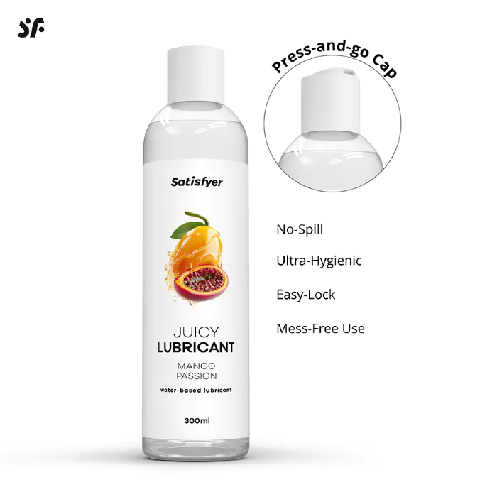 Лубрикант Satisfyer Juicy Lubricant Mango & Passion 300 мл — фото 4