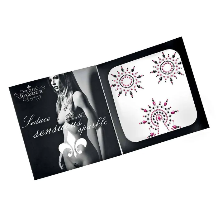 Пестис Petits Joujoux Gloria set of 3 Black-Pink — фото 3