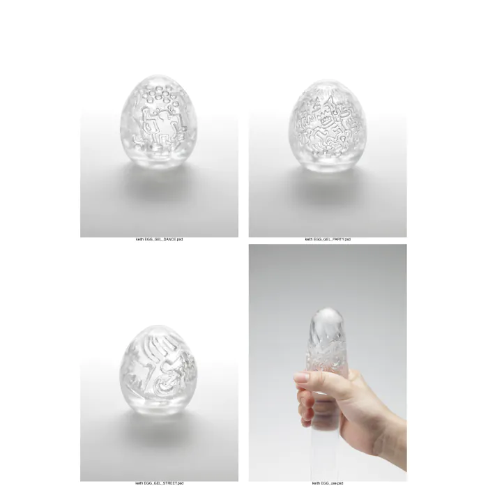 Мастурбатор Tenga Keith Haring EGG Dance — фото 6