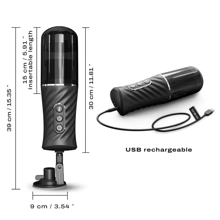 Автоматичний мастурбатор Dorcel Thrust Blow Pro — фото 2