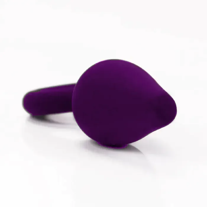 Анальна силіконова пробка Baby XXX S з кільцем Purple — фото 4