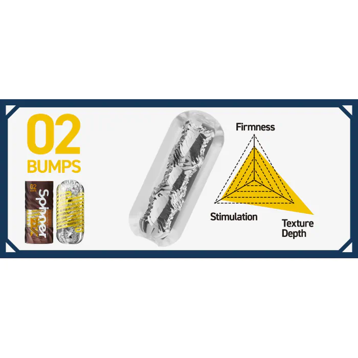 Мастурбатор Tenga Spinner DX 02 Bumps — фото 10