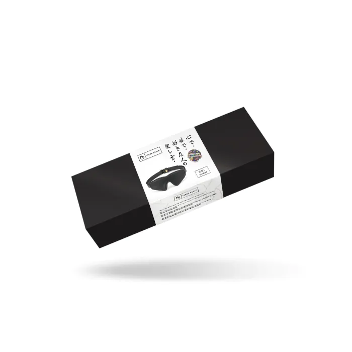 Маска на очі Liebe Seele Black Organosilicon Blindfold — фото 5