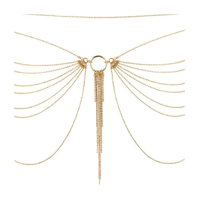 Ланцюжок трусики або ліф Bijoux Indiscrets MAGNIFIQUE Waist Chain - Gold — фото 2
