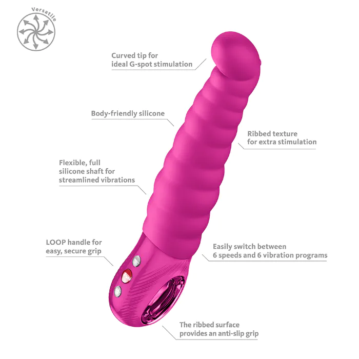 Вібратор Fun Factory Patchy Paul Magenta — фото 3