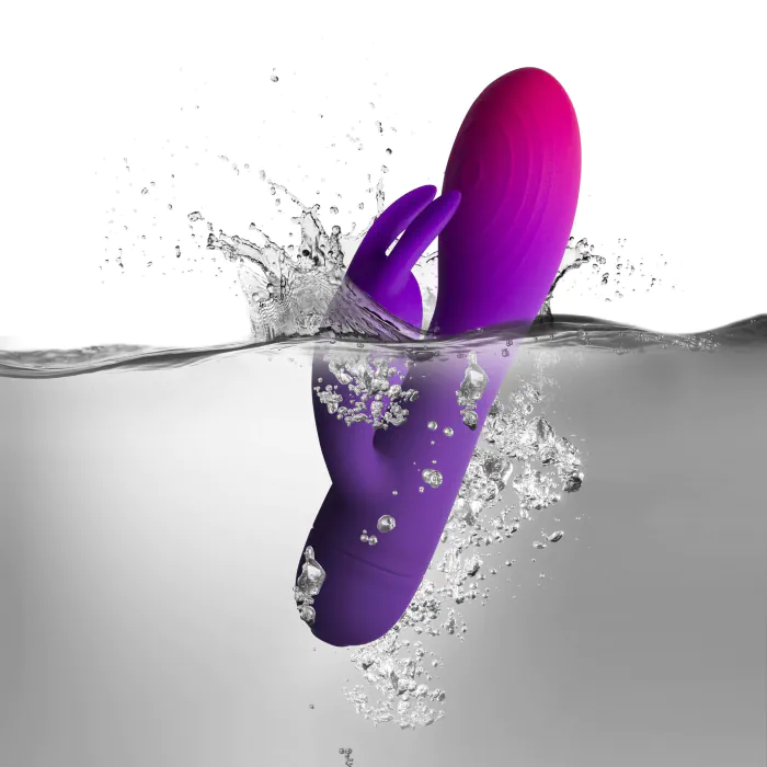 Вібратор Rocks Off Glo Girl Rabbit — фото 4