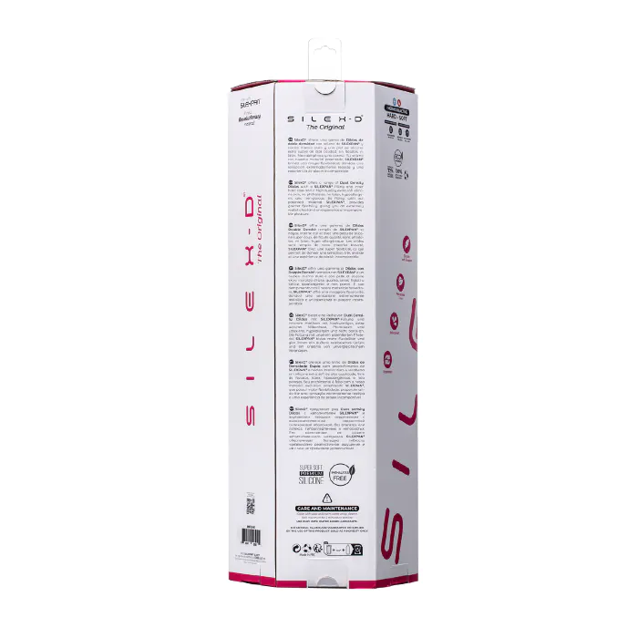 Фалоімітатор SilexD Model 1 Kingston 15" Pink — фото 10