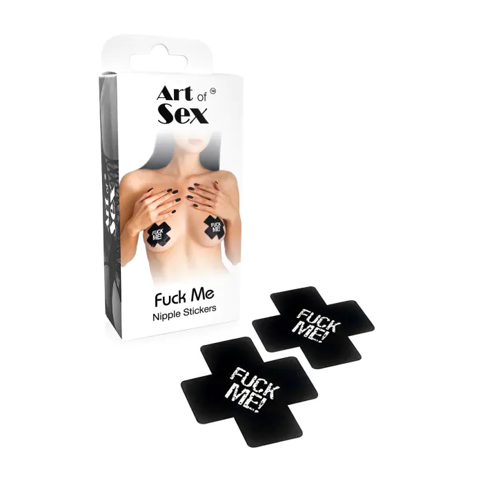 Пестиси на груди Art of Sex Fuck me Black — фото 3