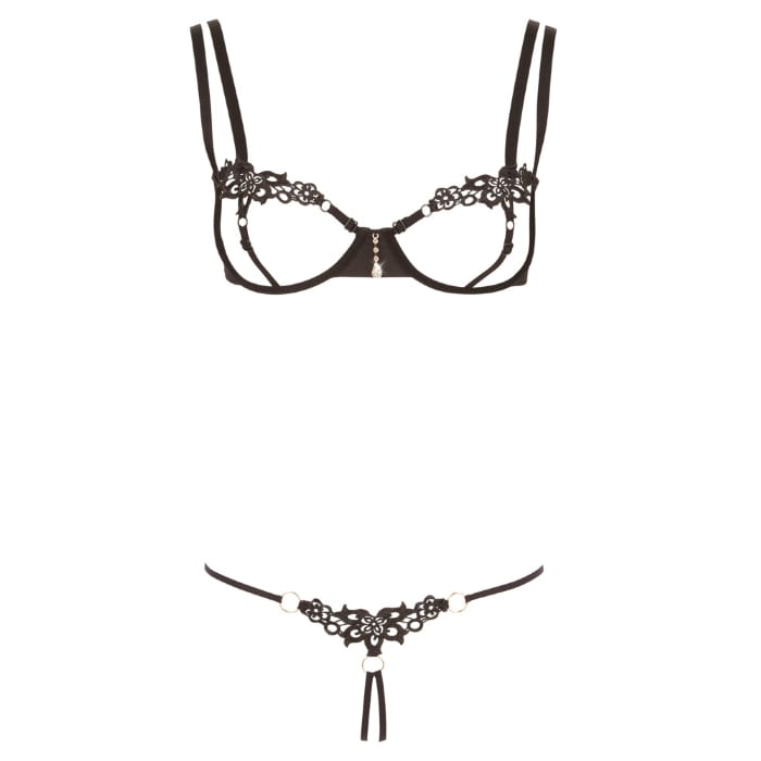 Комплект Cotelli Collection Lingerie Black — фото 23